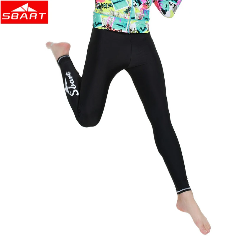 SBART Men Diving Leggings Wetsuits Pant Lycra Anti-Jellyfish Sun UV Swimming Swimsuit Snorkeling Surfing Rash Guards Swimwear