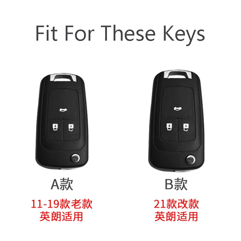 TPU Car Remote Key Case Cover Shell Fob per Buick per Chevrolet Cruze Aveo Trax Opel Astra Corsa Meriva Zafira Antara J portachiavi