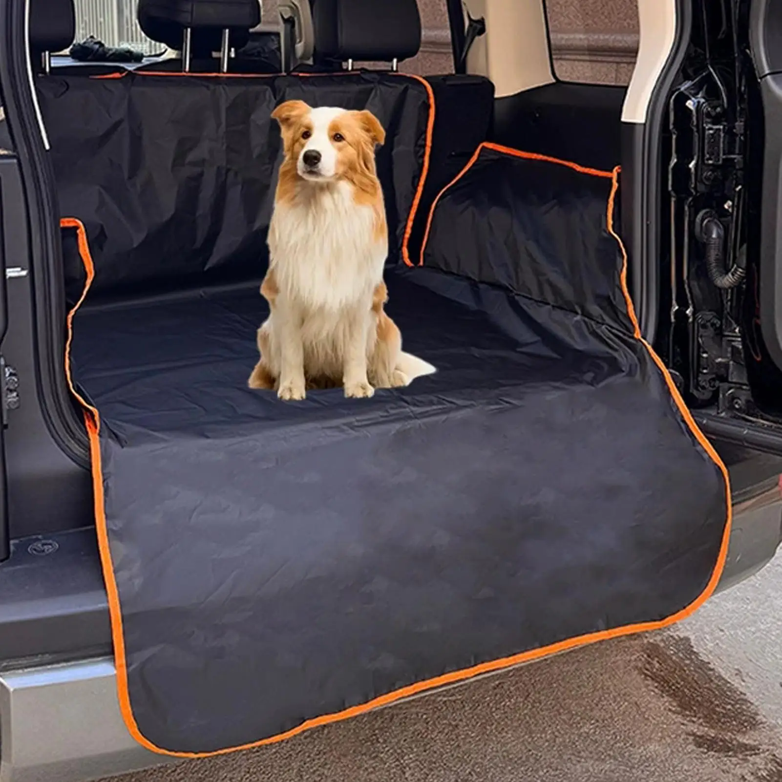 SUV Cargo Mat for Dogs Washable Automotive Interior Accessory Car Trunk Protector for Truck Pickup Sedan RV Trailer ATV Tractor
