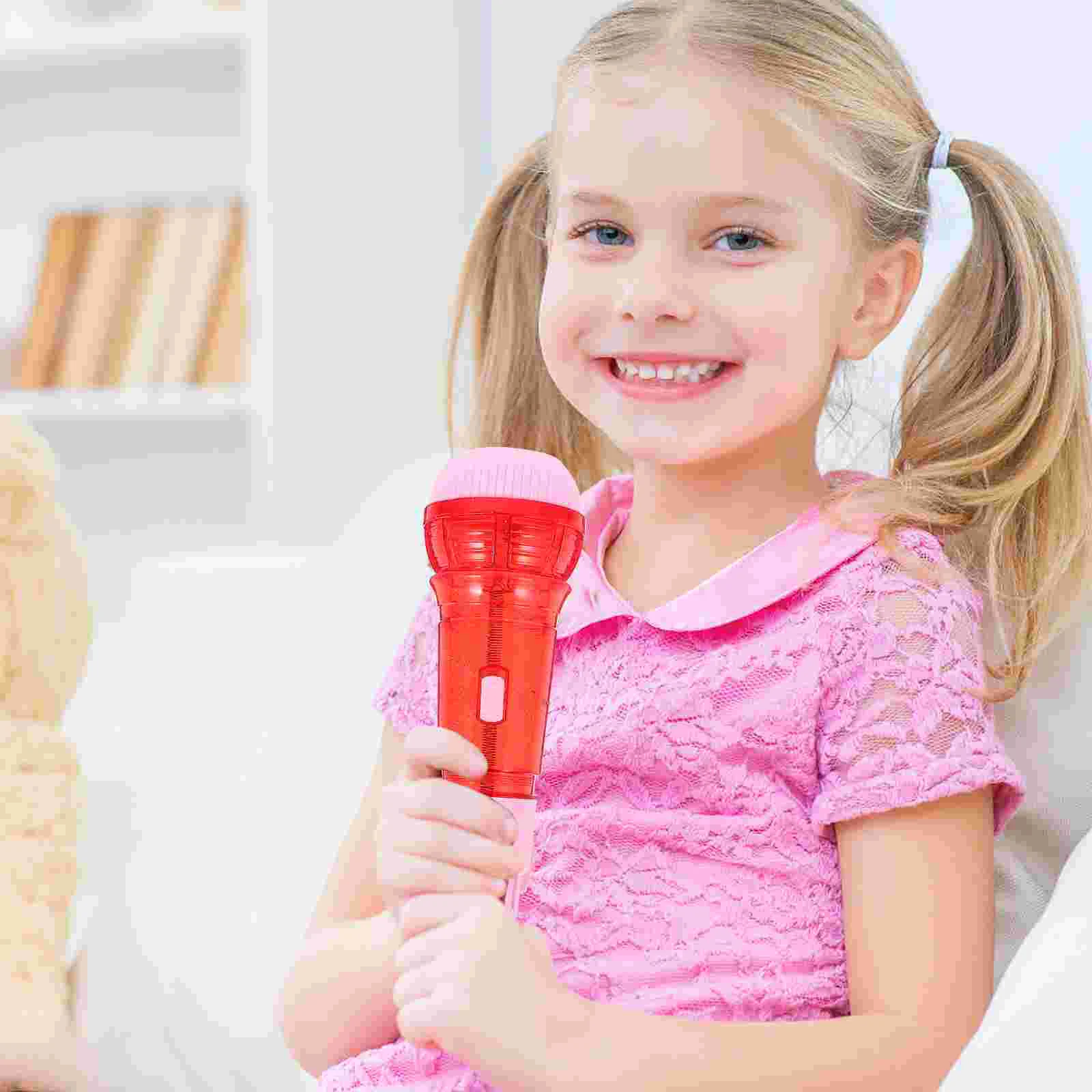 Microphone Echo pour enfants, jouet musical, principe fongique