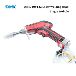 DMK QILIN DWT22 Laser Welding Gun Single Wobble Handheld Laser Welding Head For Stainless Steel Carbon Steel Aluminum Soldering