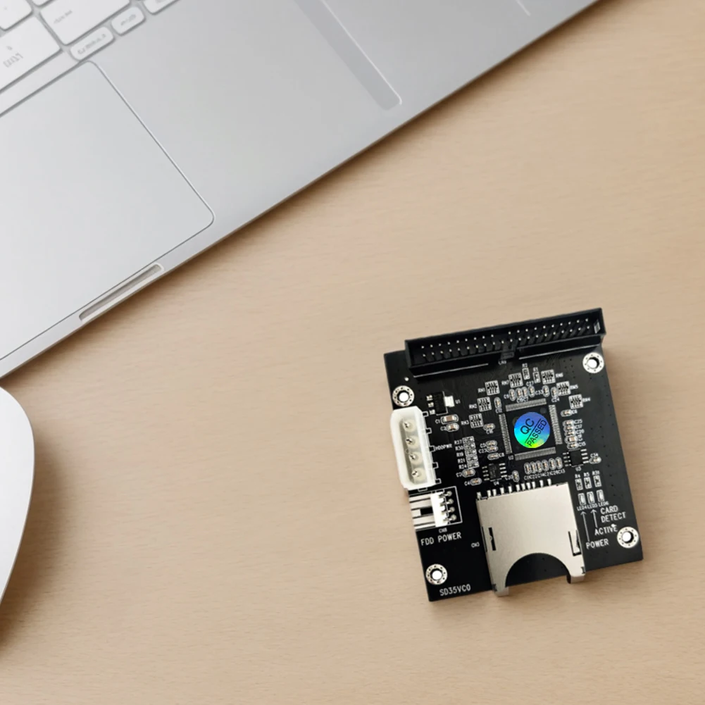 Adapter dysku twardego SD na IDE 3,5 cala 40Pin, konwerter dysku twardego IDE 40Pin, obsługa dla Dos Linux Windows