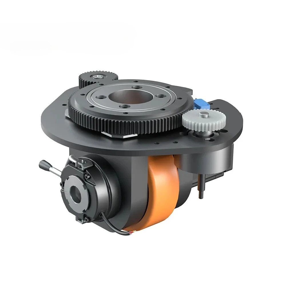 Plutools Custom 48v Planetary Horizontal Drive Unit with Steering Parts for AGV Robotic Material Handling