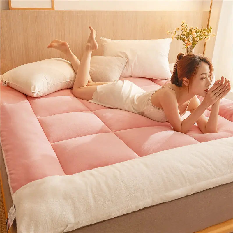 Super comfortable mattress home thickened ultra-soft dormitory student single double mattress tatami floor sleeping mat