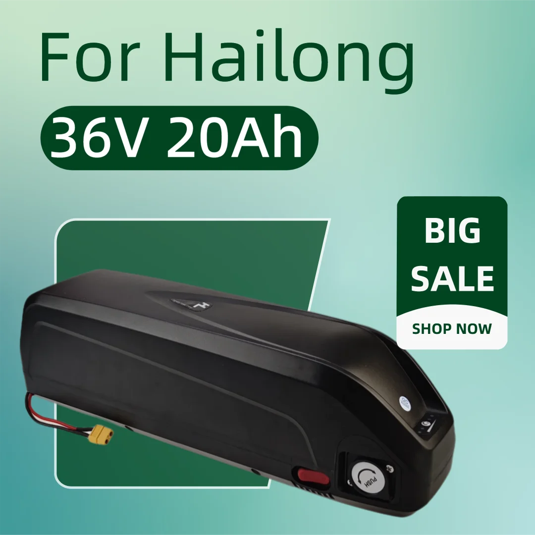 

Electric Bicycle Battery Built in BMS Safe and durable For Hailong 36V 20Ah Lithium-ion Battery Pack