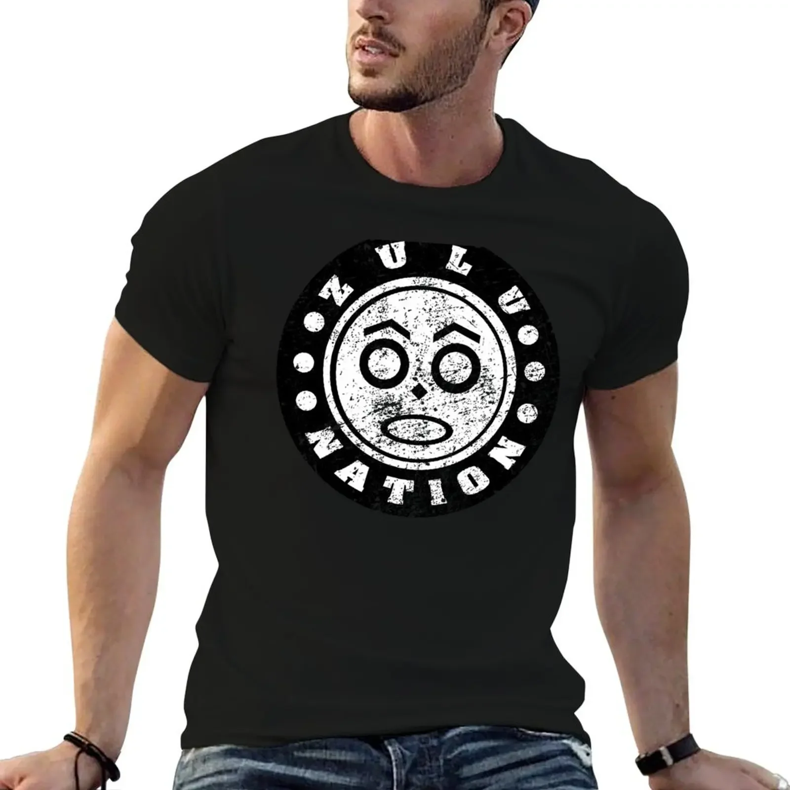 

ZULU NATION T-Shirt plus size tops cotton graphic tees sweat mens graphic t-shirts