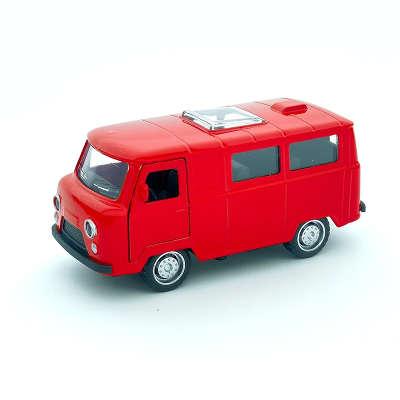 Uaz Traveler car and sightseeing coach alloy car model, a children's toy, a gift, a decorative item and a collection