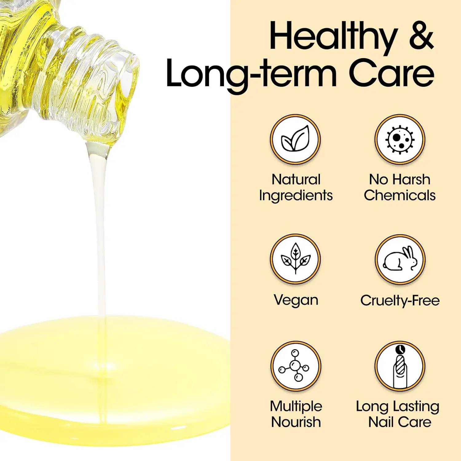 GELLEN 2 قطعة 18 مللي زيت البشرة المنقي مزيل الأظافر مقوي حامي الأظافر 2 في 1 الرعاية إصلاح Mancure طلاء الأظافر #5