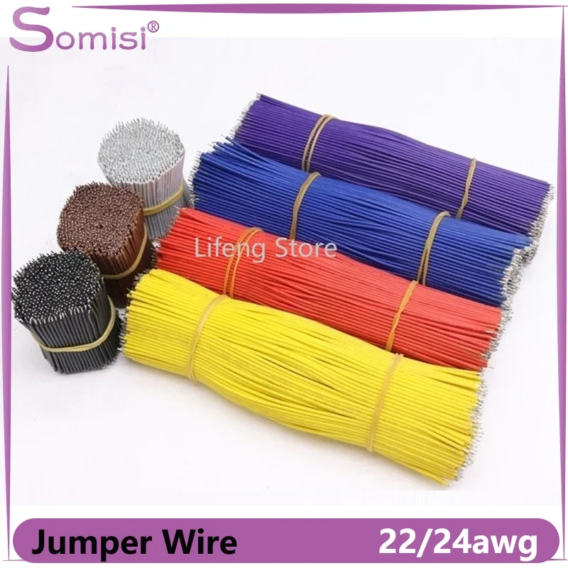 

140/160/180/240Pcs Fly Jumper Wire 24/22 AWG Electronic Solder Cable PVC Insulated Tin-plated Copper Conduct Connector Wire