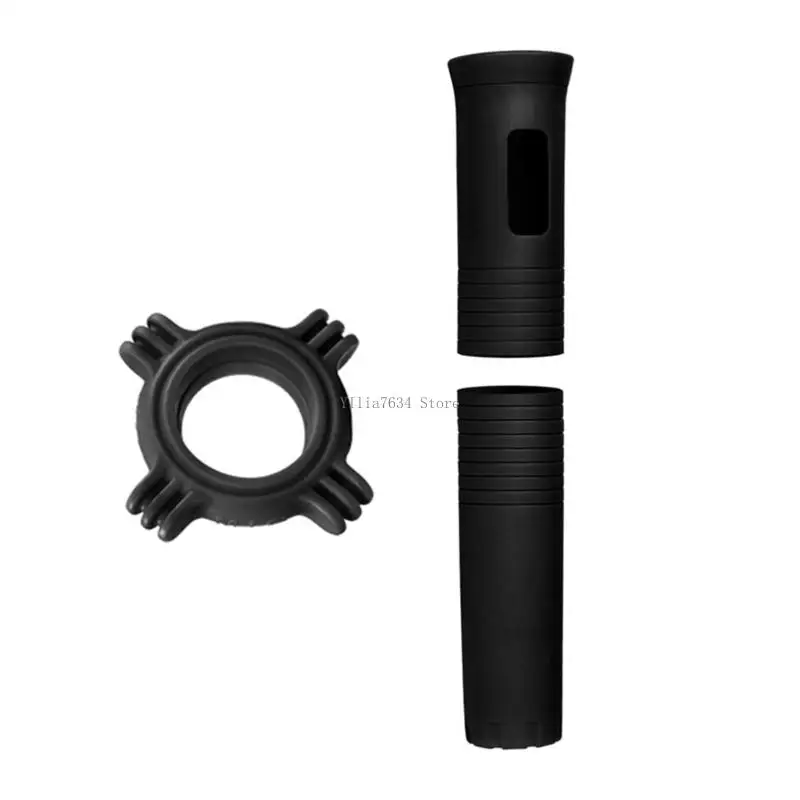 Juego completo protecciones micrófonos silicona para mejorar agarre y durabilidad en cualquier entorno