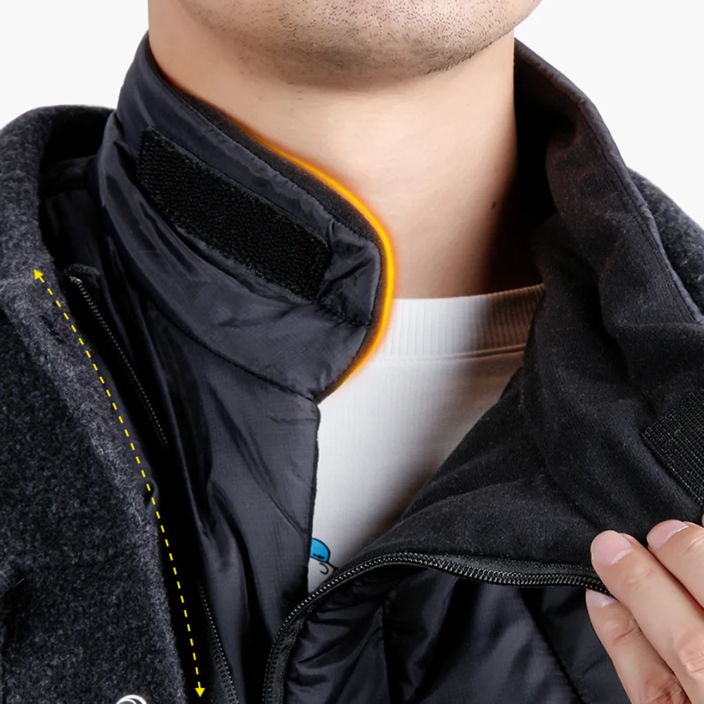 

Biking Commutes Black Cycling Chest Warmer Chest Neck Warmer For Skiing Skiing Motorcycle Warm Scarf Enhanced Neck Protection