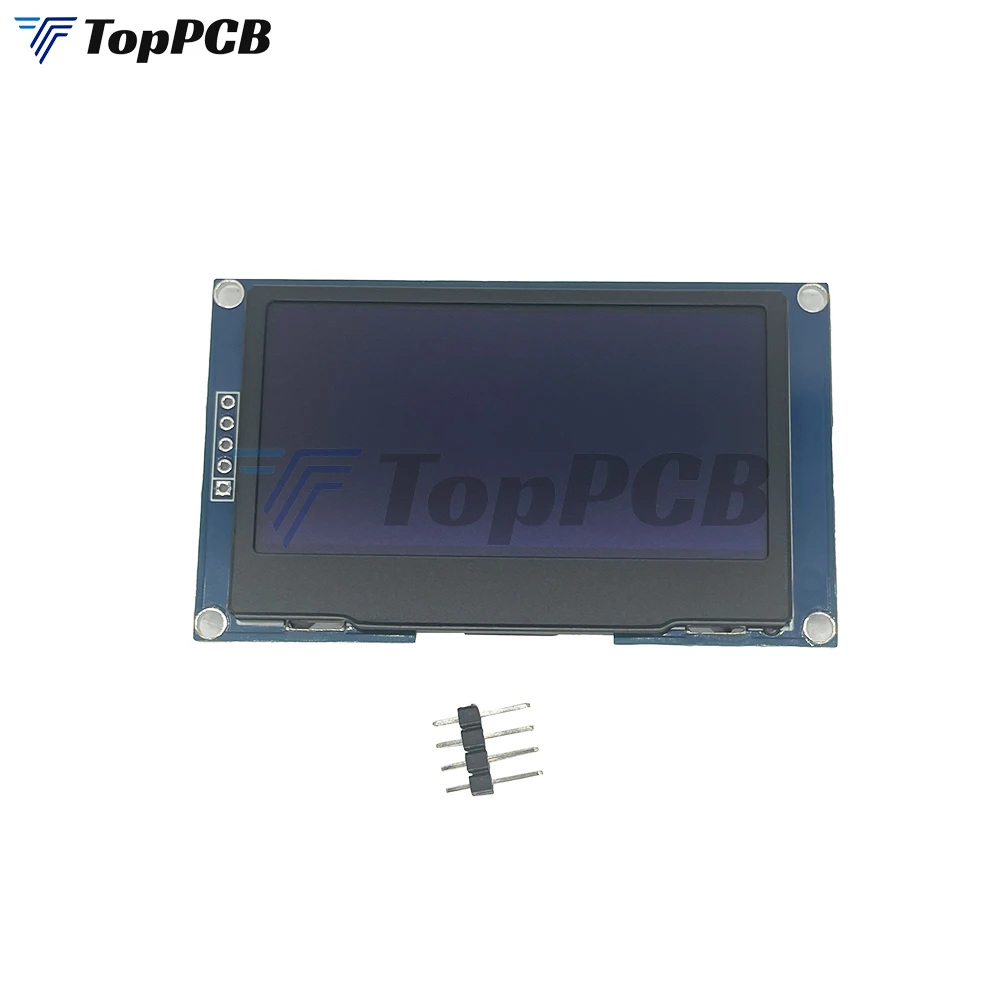 Imagem -06 - Módulo de Exibição Oled para Arduino Raspberry pi Ssd1309 2.42 Polegadas 128*64 12864 Tela I2c Iic 3.3v Branco Azul Verde Amarelo