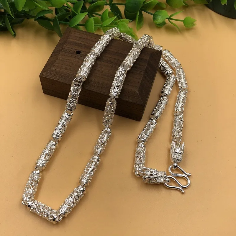 Stylish Bold Dragon‑Head Chunky Chain Necklace, Personality‑Focused Neck Accessory for Trendy Guys