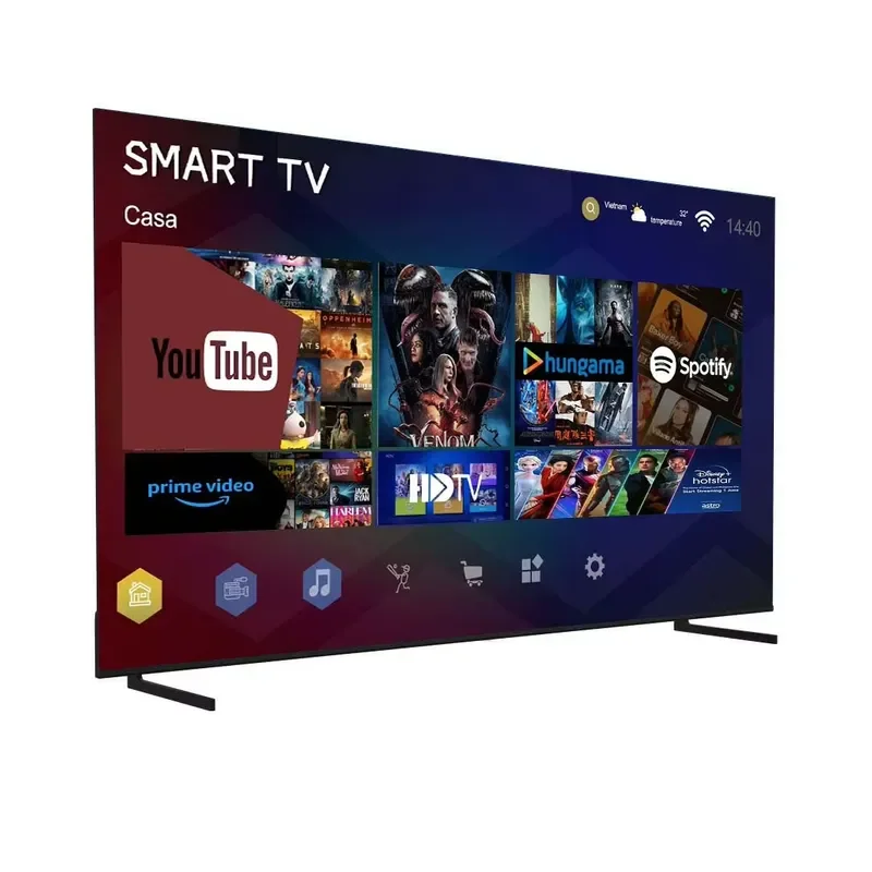 Wholesale 32-inch HD FHD UHD Digital TV for 42 50 55 65 75 85 100 Inch Models Smart Television Custom Large Screen