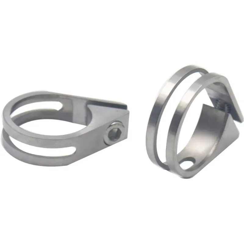 Titanium Clips Mtb Anti-drop Ti-part Titanium Seat Clamp Bike Seat Clamp