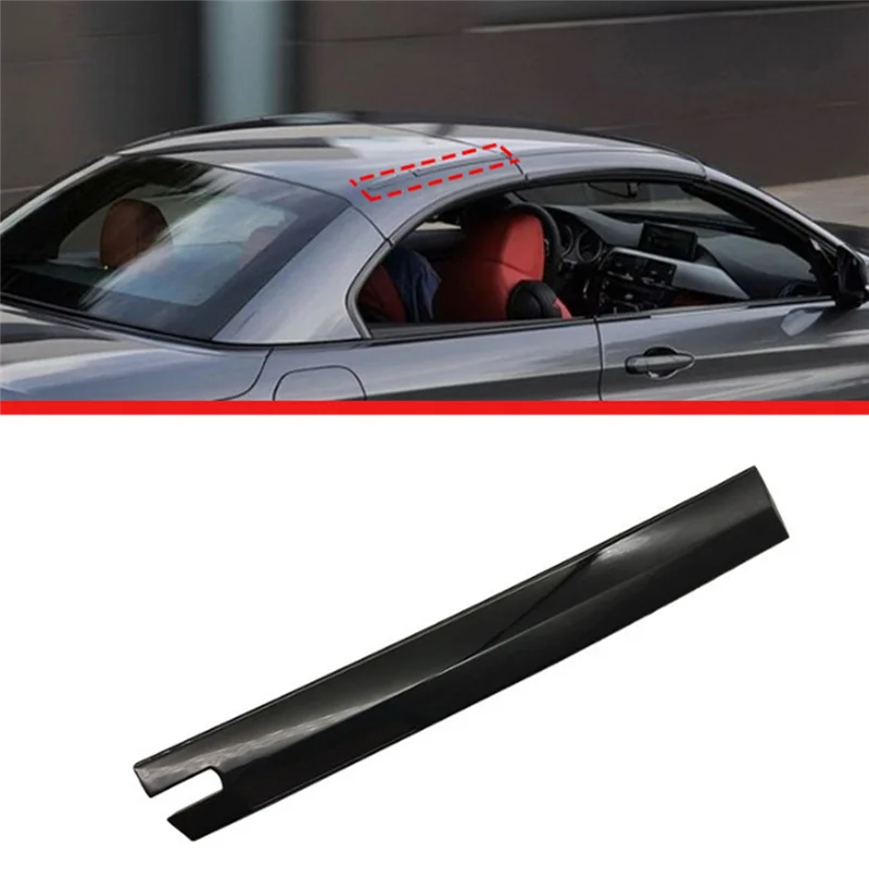 

NEW-Car Roof Top Hinge Cover Roof Top Hinge Clips Roof Hinge Cover 54377184037 54377184038 For BMW F33 M3 E93 M4 F83 White