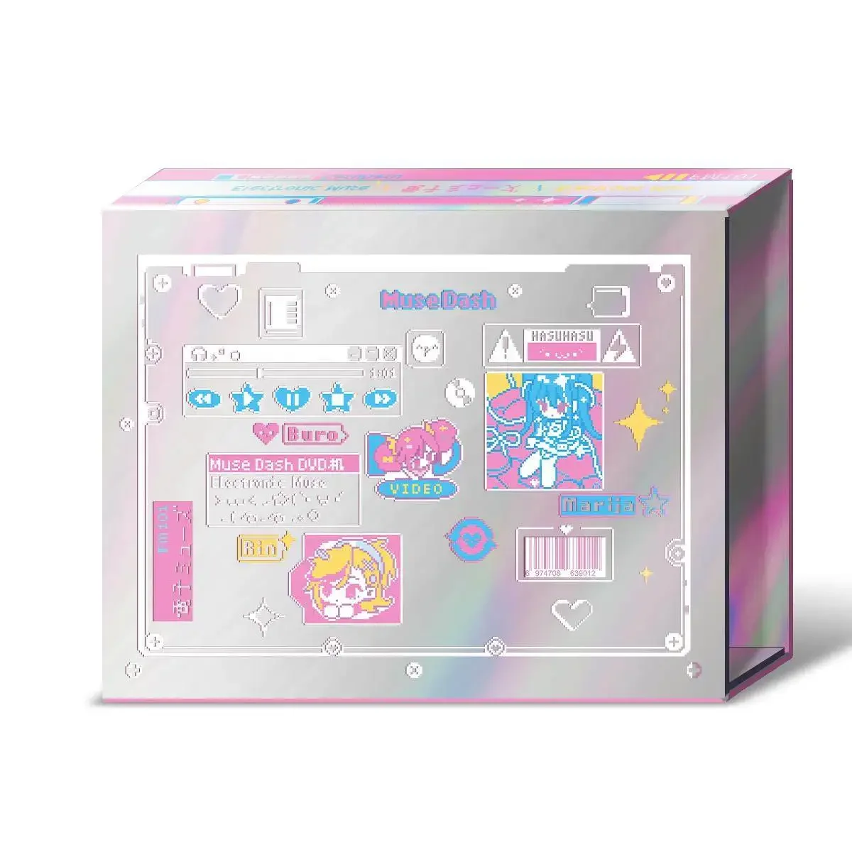 Muse Dash Collaboration A5 Card Storage Album Card Organizer Official Muse Dash Merchandise