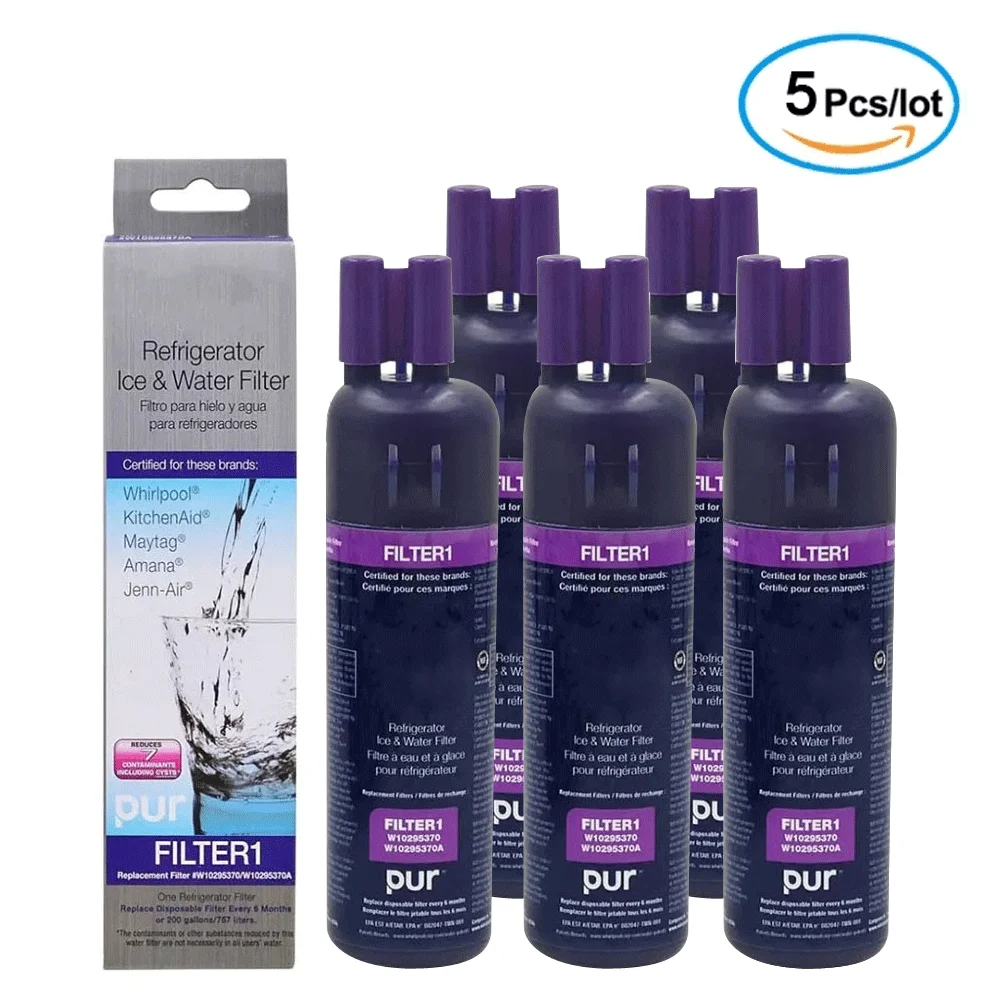 W10295370A water filter replacement for EDR1RXD1,  Filter 1, W10295370,KAD1RXD1, Compatible with Kenmore 46-9081，Pack of 10