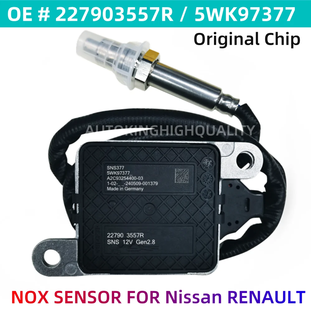 

227903557R 5WK97377 Original Nitrogen Oxygen Sensor for Nissan NP300 NAVARA Opel VAUXHALL MOVANO B RENAULT ALASKAN MASTER MK3