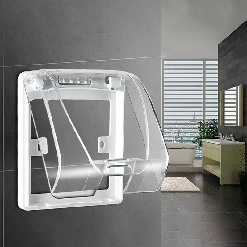 

86 Type Outdoor Socket Waterproof Box Electric Plug Cover Rainproof Cover For Charging Pile Socket Switch Protection Cover