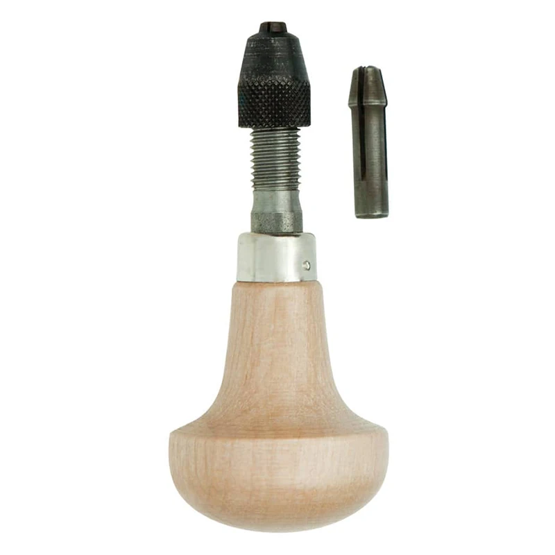 GRS Graver Handle #002-704, Multi-Purpose Collet Chuck Holder for Beading Tools & Prong Pushers, 3.25