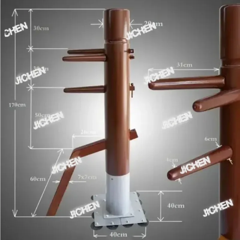 ZQR عمود الجناح تشون الدمى الخشبية، واحد لكمة رجل الكونغ فو التدريب موك جونغ، Ip Man 4 فنون الدفاع عن النفس الصينية