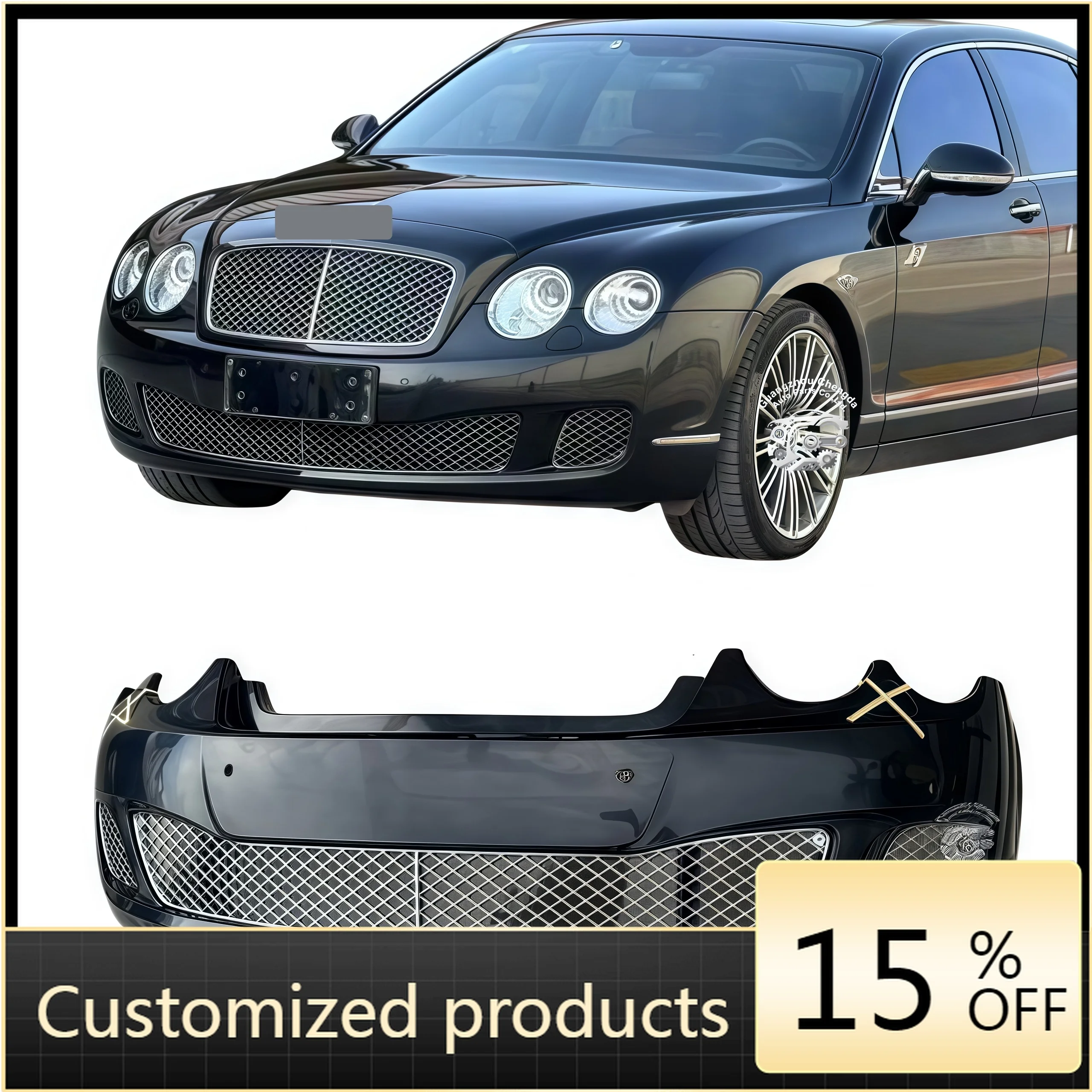 

Deren High Quality2009-2012for BentleyContinental Flying Spur Front Bumper Used Ventilation Grill 3W5807217 3W5807683 3W5807667