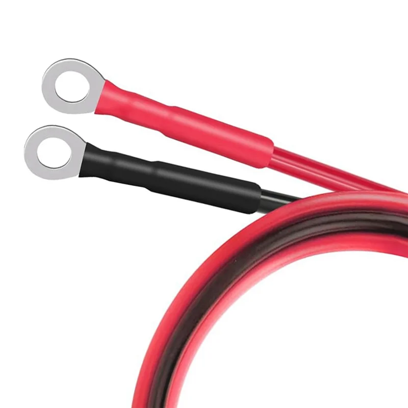 Xt60i Too Ring Terminal Cable 10AWG Xt60i Female Too Ring Connector Forpower Station Solar Generator-ABHG