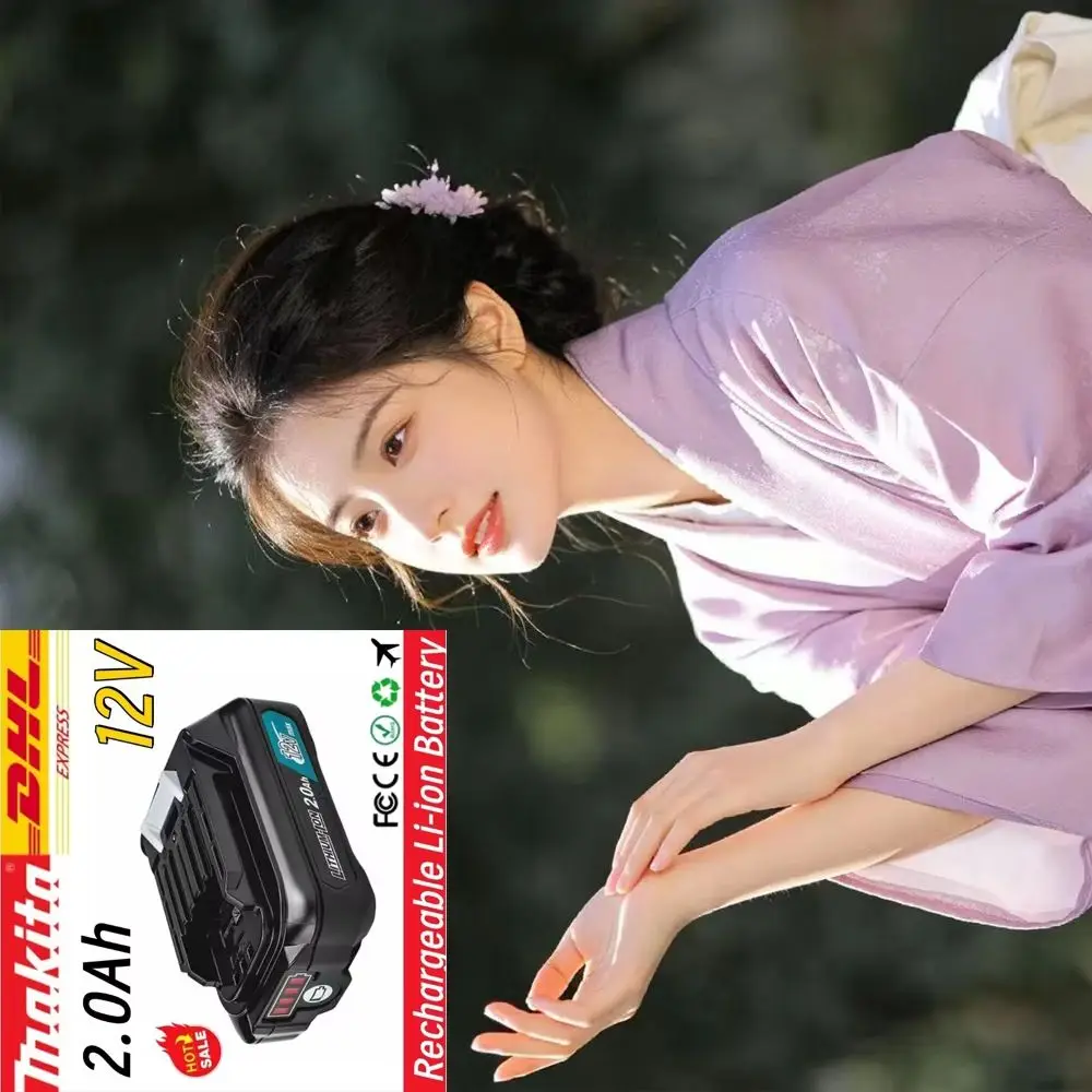 ️️ 🍀 for Makita 💯 Power Tools BL1015 BL1040B BL1020B BL1041 BL1016 BL1021 2000mAh Li-ion 10.8V 12V  Rechargeable Max Battery
