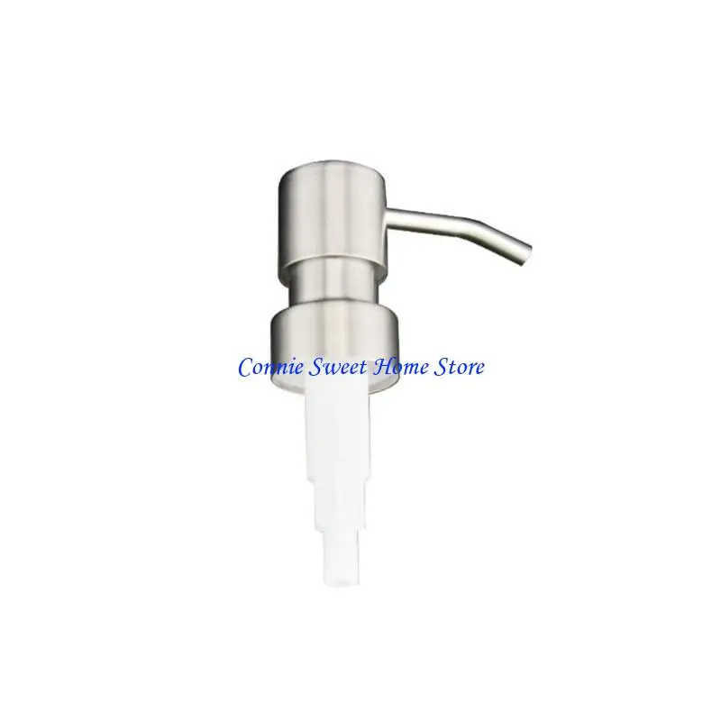 LXAF Silver Color Soap Dispenser Pump Head for 25MM Bottle Mouths Easy to Install