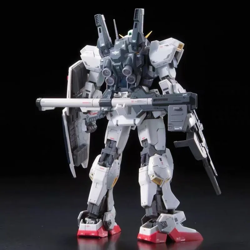 BANDAI Genuine RG08 1/144 RX-17 Gundam MK-Ⅱ Aogu Style White Rabbit Assembly Model Action Figure Models  Collect Ornaments