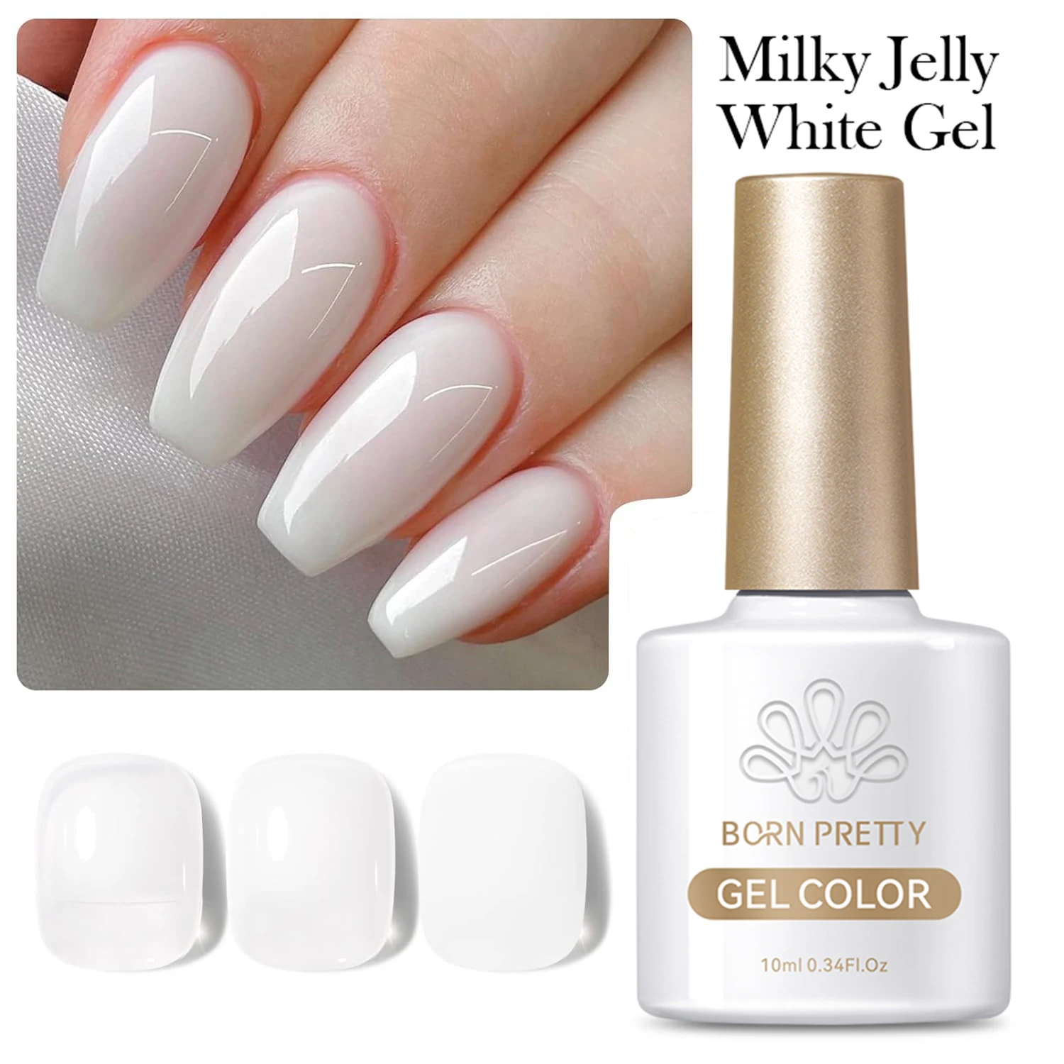 BORN PRETTY 15 ml Nail-Primer Prep Dehydrator Gel-Nagellack, kein UV-LED-Lampensockel erforderlich, Decklack, Nagelkunst, Lack, Maniküre