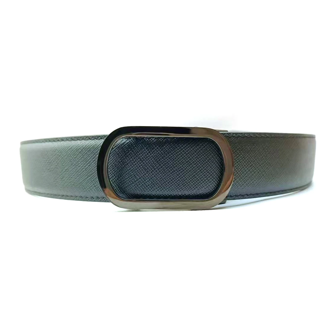 

Men's Premium Top-Grain Leather Belt with Stainless Steel Auto Buckle Free worldwide shipping