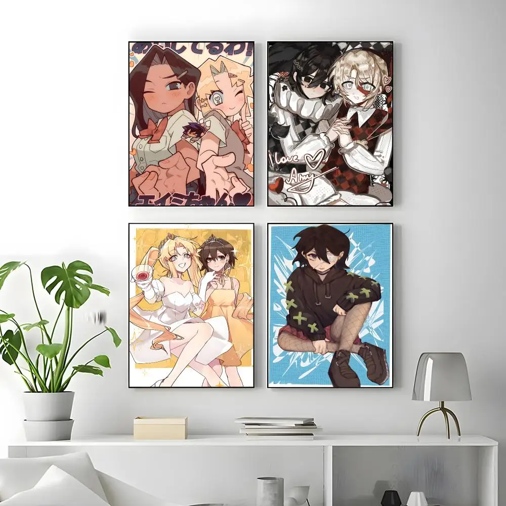 Anime I Love A-Amy Poster Poster High Quality Wall Art for Home Office Bedroom Living Room Perfect
