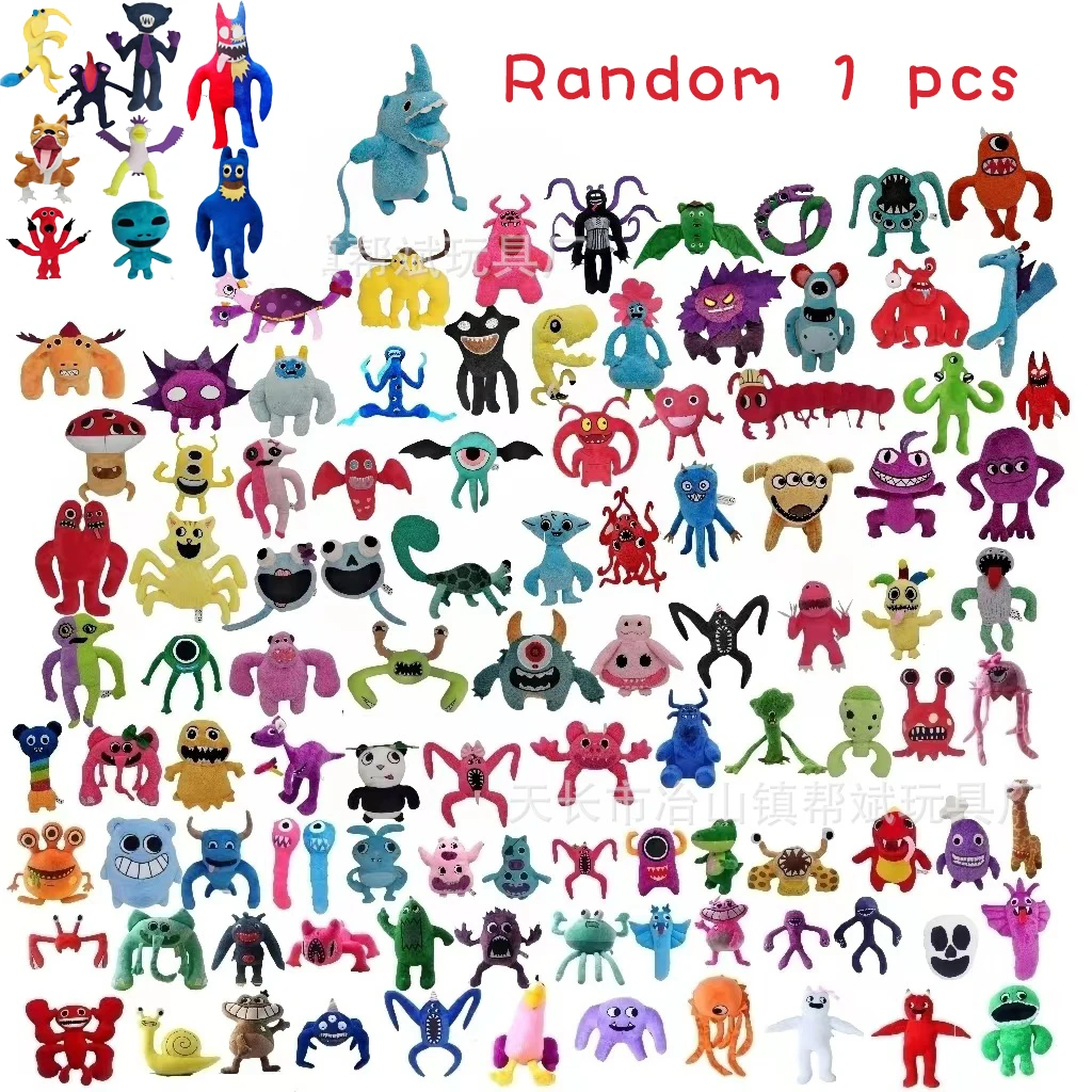 

Случайная 1 шт. Garten of Banban Plush Horror Game Plushes Toy Garden of Banban Plush Toy Opila Bird Anime Jumbo Josh For Kids Toys