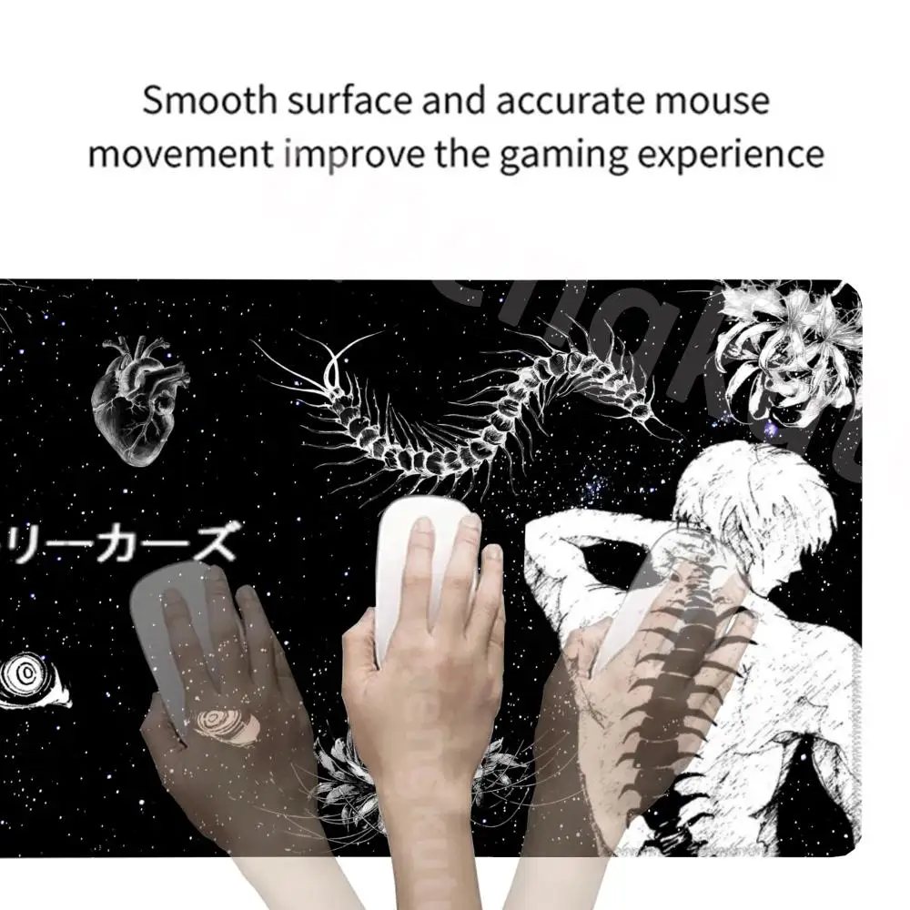 TOKYO GHOUL Mouse Fashion Pad Non-Slip Rubber Cute Stuff Teclado Mechanical Gamer Keyboard pk control Edge locking Mousemat