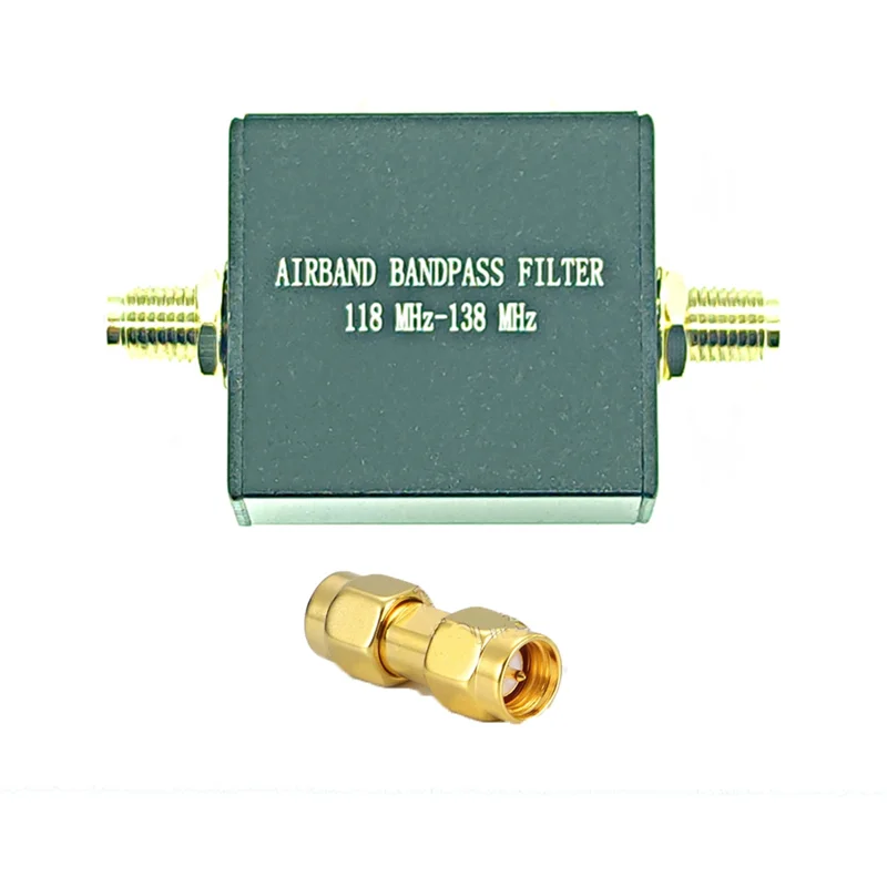 

118Mhz-138Mhz Airband Bandpass Filter BPF For RX
