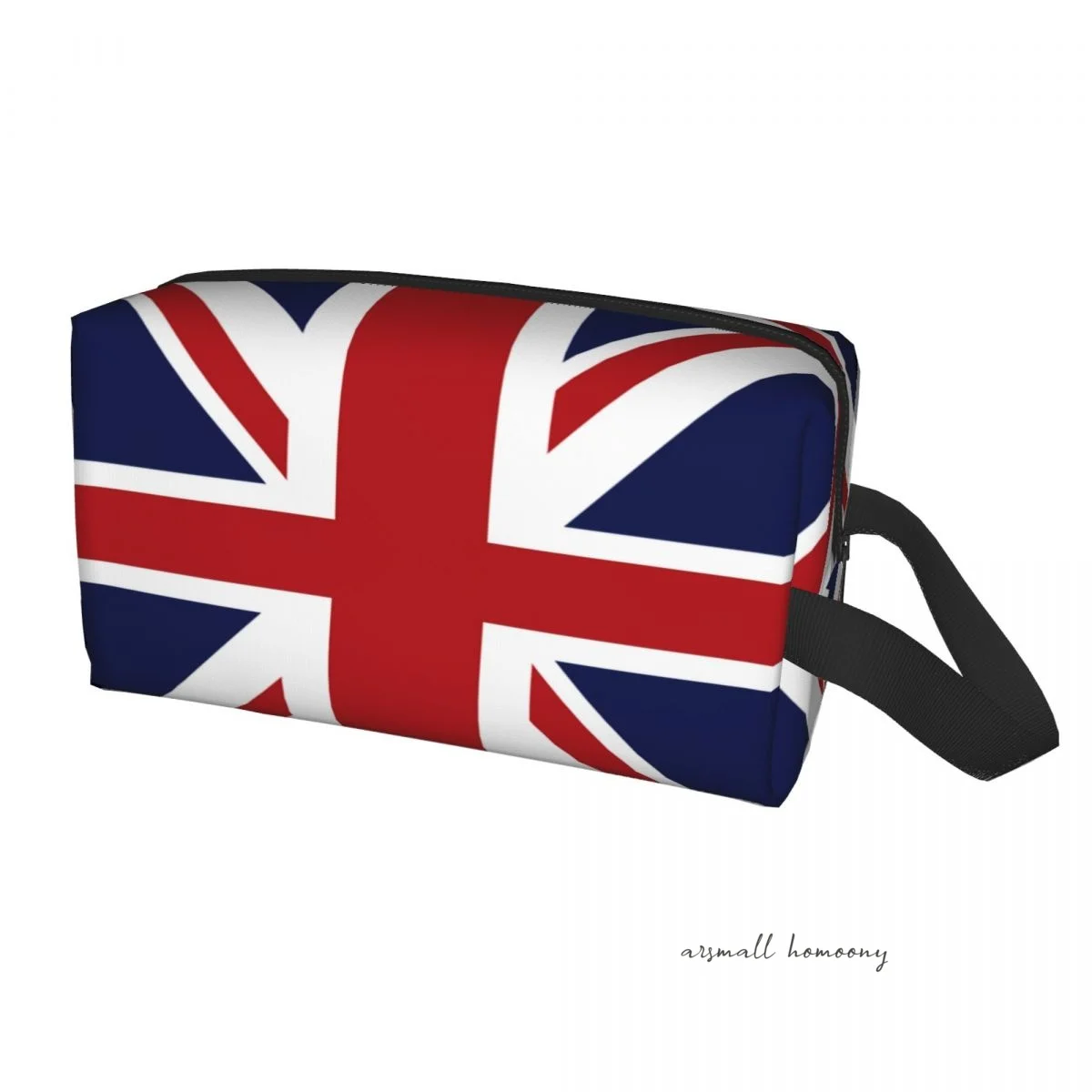 United Kingdom Flag Large Capacity Travel Makeup Pouch Portable Waterproof Toiletry Bag Storage Bag