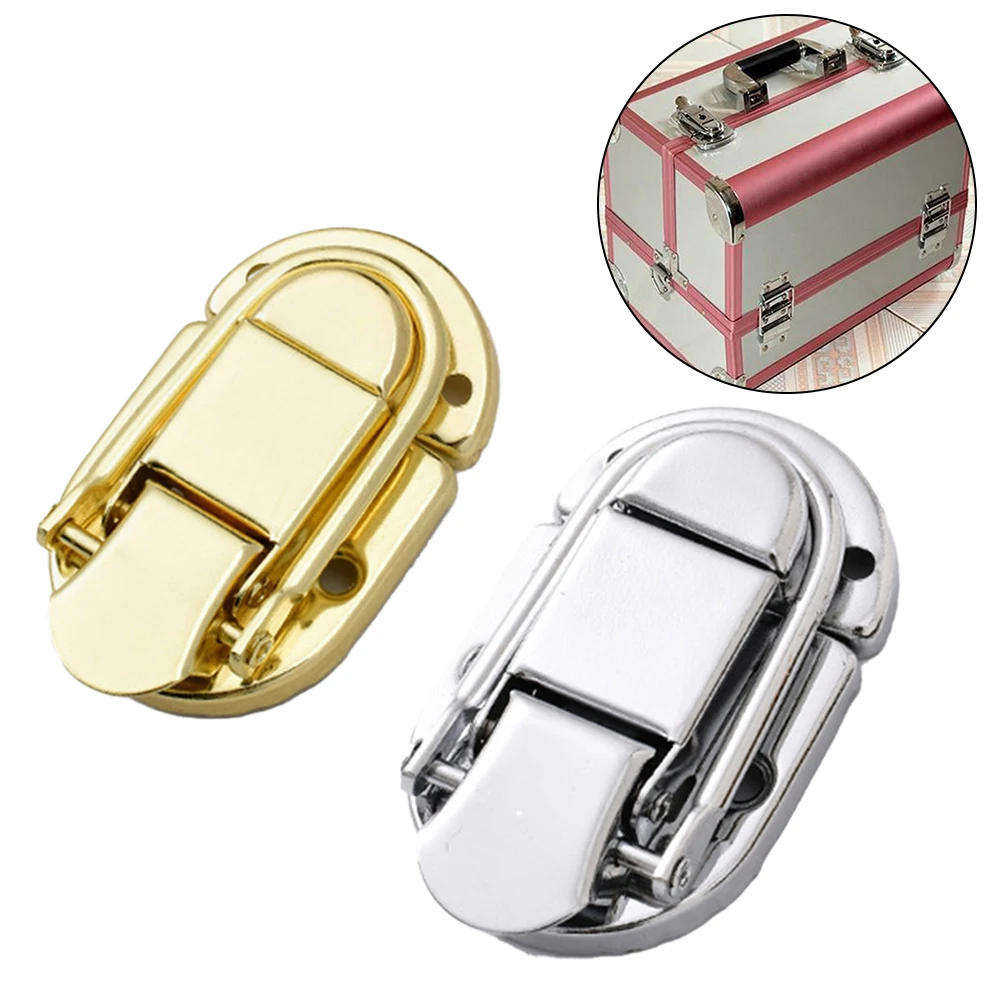Craft Projects Yellow Hasp Latch Clasp Decorative Hasp For Jewelry Furniture Closure Versatile Use Charming Design
