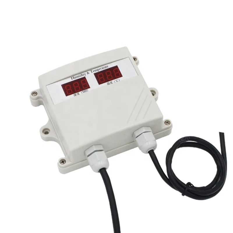 

Industrial Digital Temperature Meter Air 4-20ma RS485 Temperature Humidity Sensor and Controller