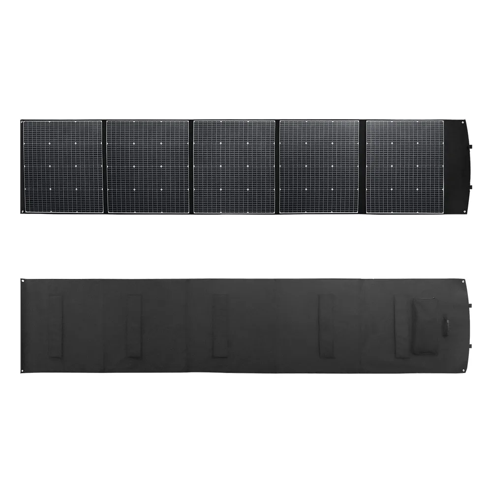 In Stock Portable 500W Foldable Solar Panel Mono Cells 500 Watt 18V 36V PV Panel for Camping Power Station Outdoor Adventures