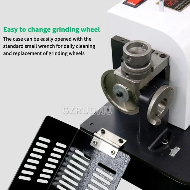 Drill Bits Sharpener 3mm-30mm Mill Grinder Portable Sharpening Machine With ER2O/ER4O Collet Chuck For Factory Workshop