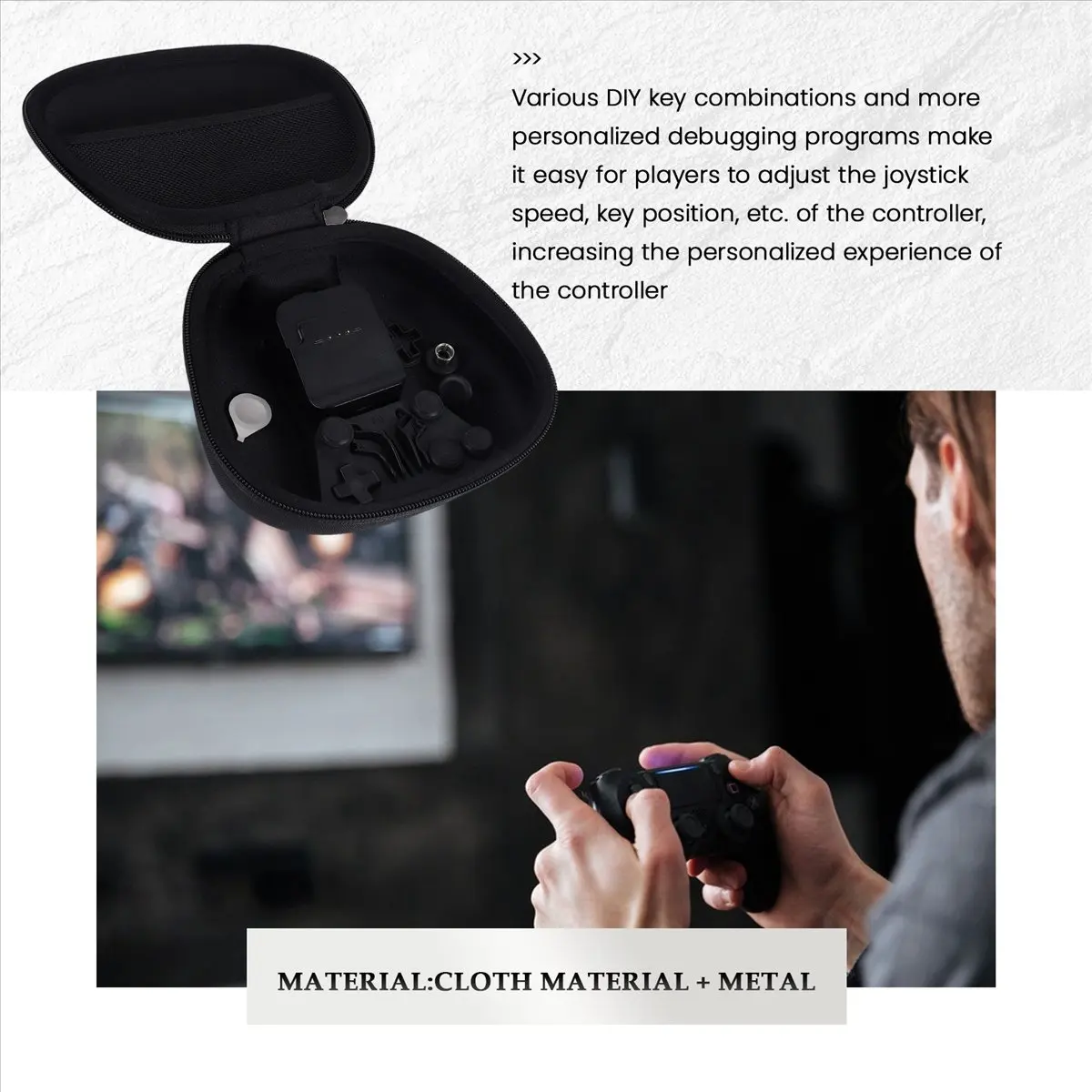 【Organizer】 Wireless Controller Complete Accessory Pack Button Pack Set for Elite Series 2