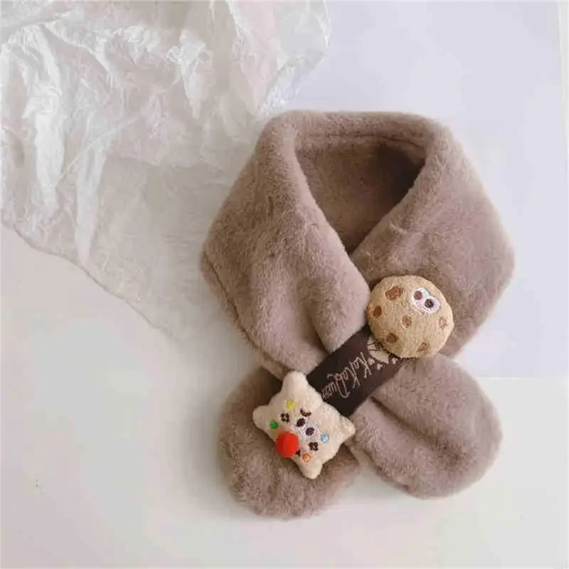 

Infant Fleece Neck Warmer Children Plush Scarf Cotton Scarf for Winter Outdoor Activity Suitable for Kids 3 to 10 Year 15UB