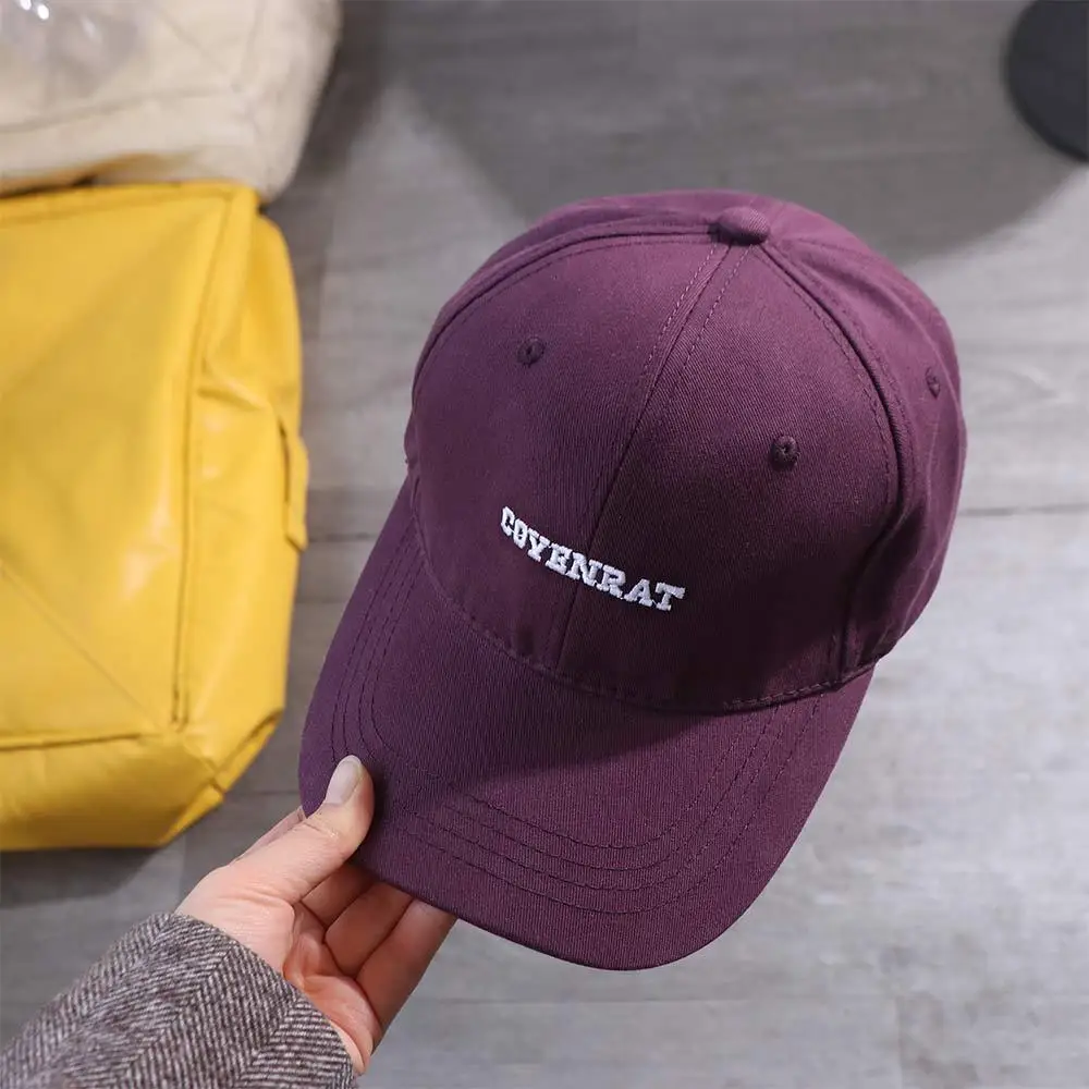 

Cotton OverSize Baseball Cap Adjustable Letters Vintage Duck Tongue Cap Sun Protection Washable Large Head Circlet Cap