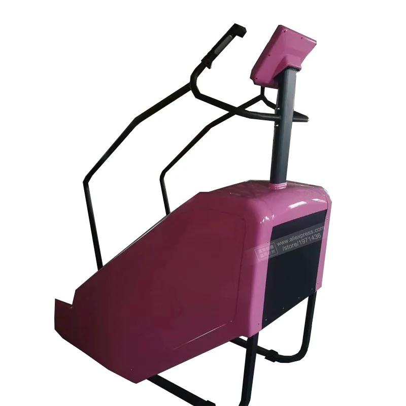 Purple Climbing Machine Electric Ladder Stepper Stepmill Stairmill Stair Mountain Climber Family Gym Fitness Cardio Equipment