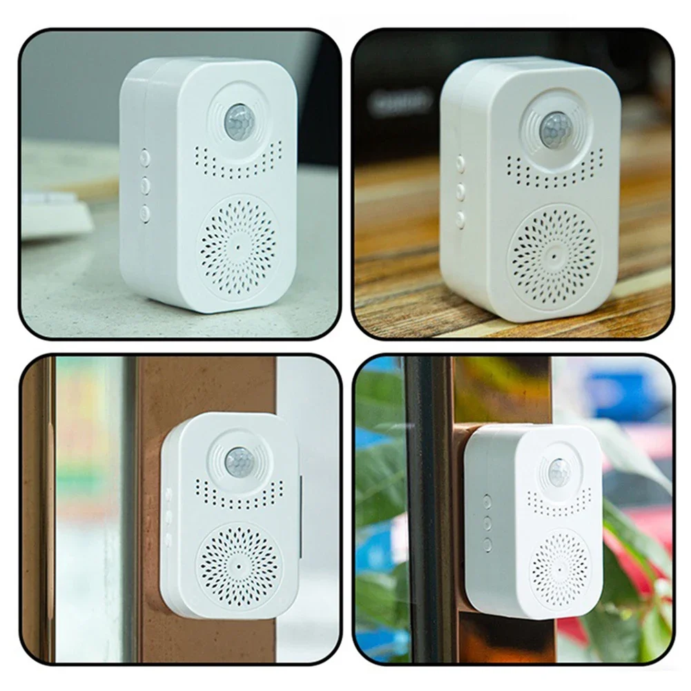 Infrared Induction Voice Reminder Sound Speaker Anti-theft MP3 Audio Player Entrance Welcome Greeting Voice Prompter Record