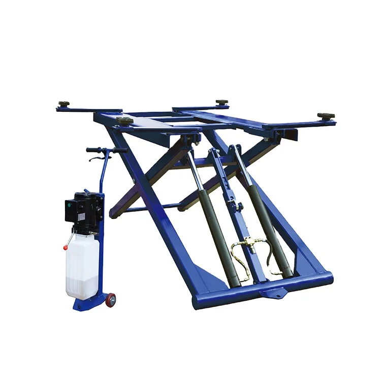 

Fast delivery portable save space scissor car lift CE certificate car lift