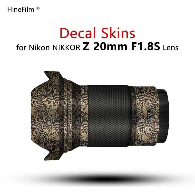 

Nikkor Z 20 1.8 Lens Decal Skin For Nikon Z 20mm f/1.8 S Lens Stickers Protector Coat Wrap Cover Anti-scratch Sticker Film