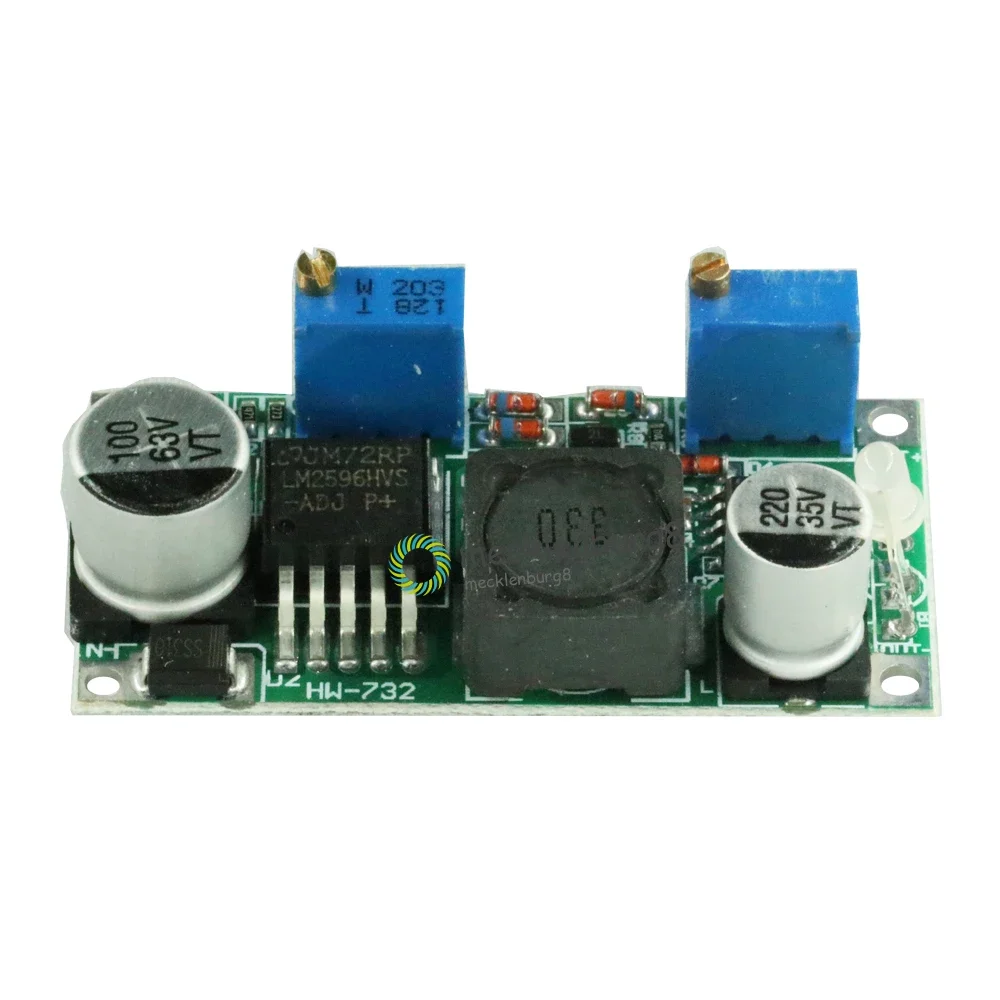 

DC-DC LM2596 HVS LM2596HVS 60V 3A DC Tank / Voltage CC CV Step-Down LED High Frequency Conversion Indicator Module